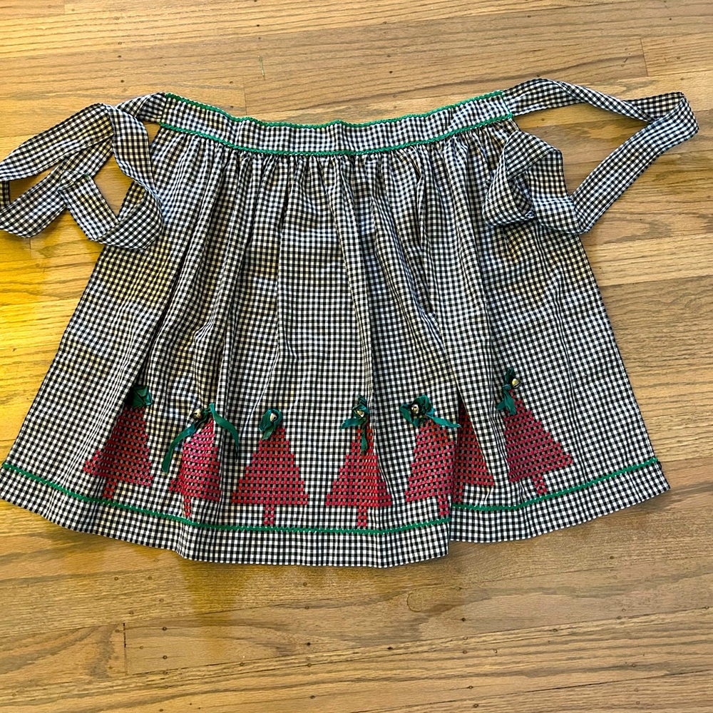 Handmade Vintage Christmas  Apron